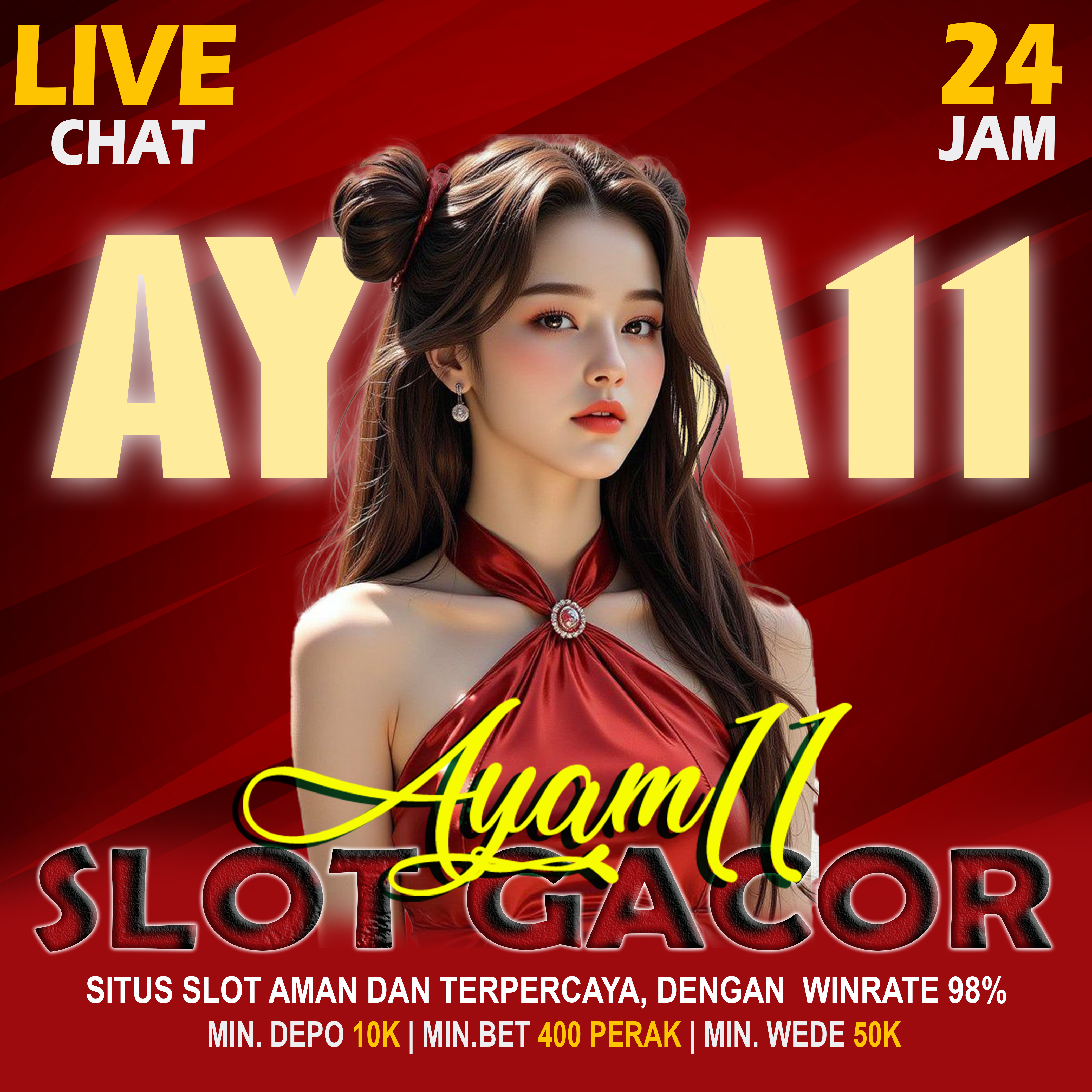 AYAM11 $ Situs Toto 4D Dan Bandar Slot Gacor Pemecah Maxwin Hari Ini image 1